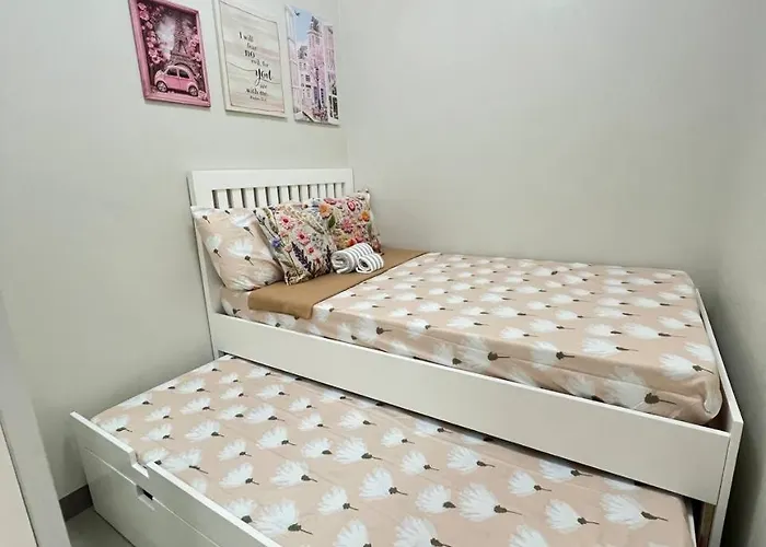 Apartamento Paris Theme Near Ayala Feliz Mall 2br Netflix Prime Hbo Max Internet With Pool Parking Fee