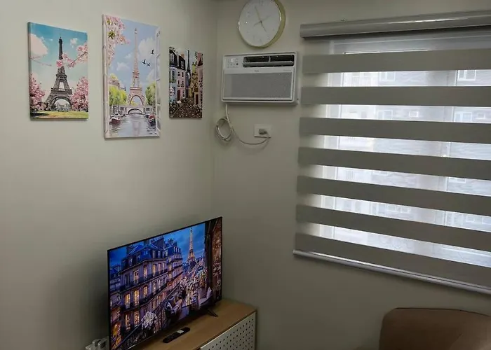 Paris Theme Near Ayala Feliz Mall 2br Netflix Prime Hbo Max Internet With Pool Parking Fee Apartamento Manila
