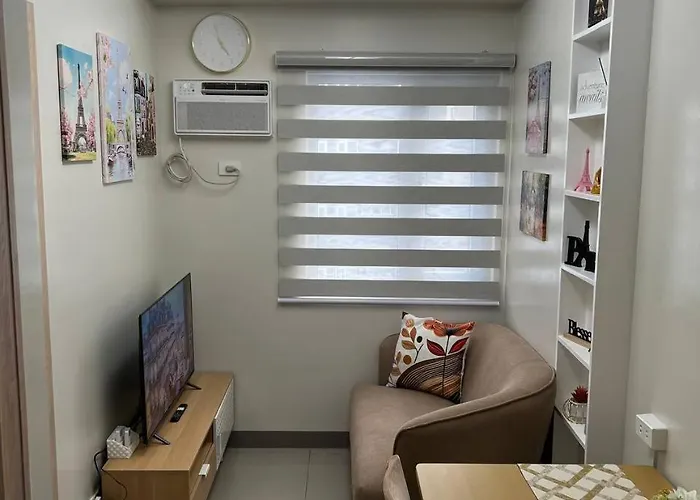 Paris Theme Near Ayala Feliz Mall 2br Netflix Prime Hbo Max Internet With Pool Parking Fee Manila